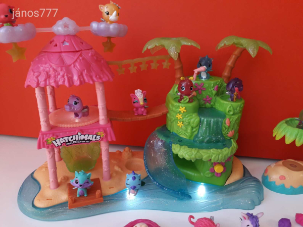Eredeti Spin Master Hatchimals csomag ! Sok kisállat figura + épület + kiegészítő csomag ! EXTRA