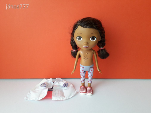 Eredeti Disney Dr. Plüssi baba plüss kabala figura 30 cm-es baba Doc McStuffins több nyelven Beszélő
