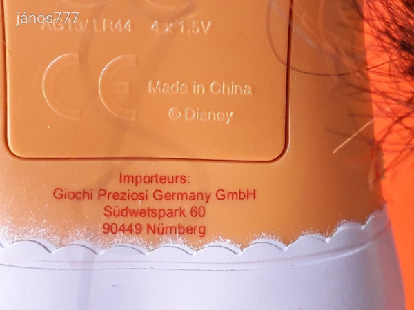 Eredeti Disney Dr. Plüssi baba plüss kabala figura 30 cm-es baba Doc McStuffins több nyelven Beszélő