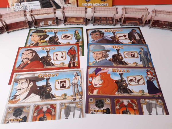 Eredeti Ludonaute Colt Express társasjáték !!