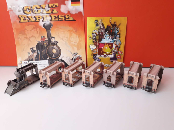 Eredeti Ludonaute Colt Express társasjáték !!