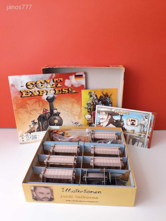 Eredeti Ludonaute Colt Express társasjáték !!