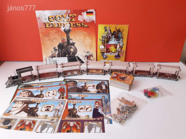 Eredeti Ludonaute Colt Express társasjáték !!