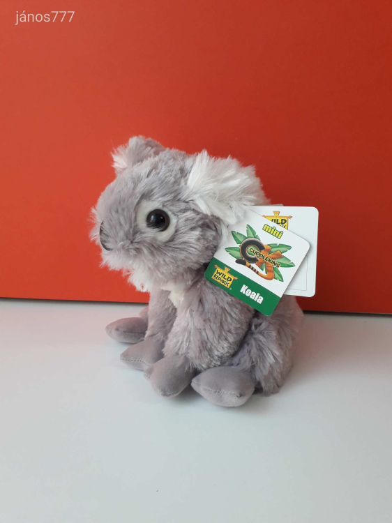 Eredeti Wild Republic KOALA maci plüss mackó kabala figura 18 cm-es medve plüssfigura ! ÉLETHŰ