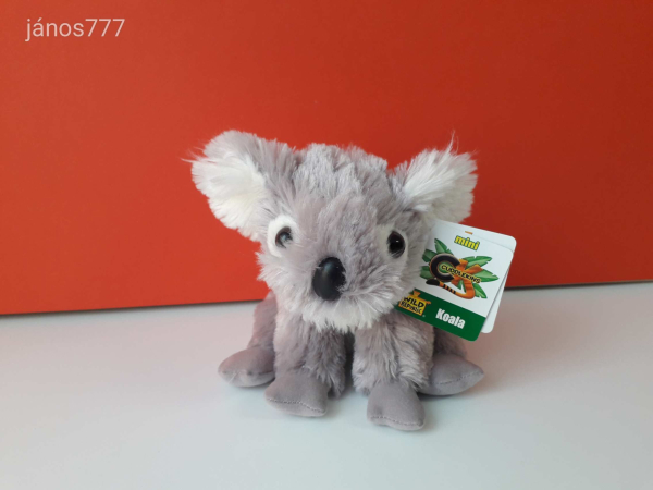 Eredeti Wild Republic KOALA maci plüss mackó kabala figura 18 cm-es medve plüssfigura ! ÉLETHŰ