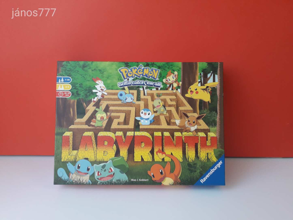 Eredeti Ravensburger Pokémon Labyrinth labirintus társasjáték !