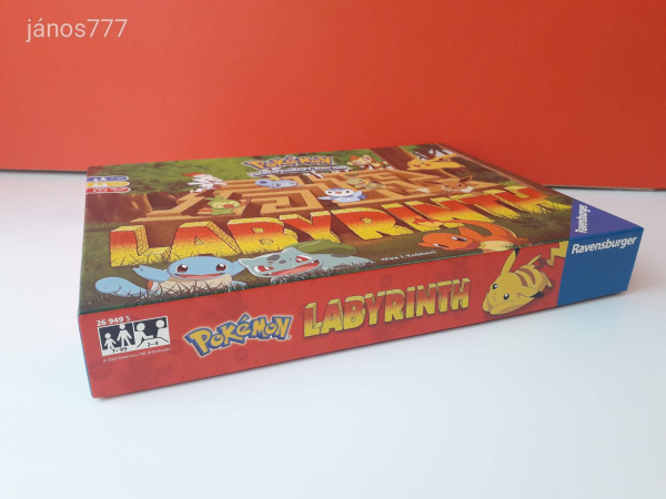 Eredeti Ravensburger Pokémon Labyrinth labirintus társasjáték !