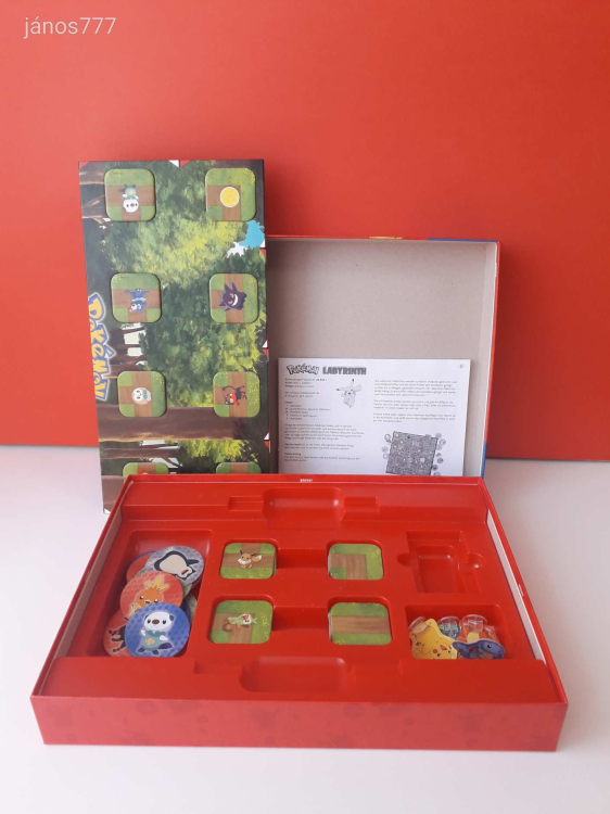 Eredeti Ravensburger Pokémon Labyrinth labirintus társasjáték !