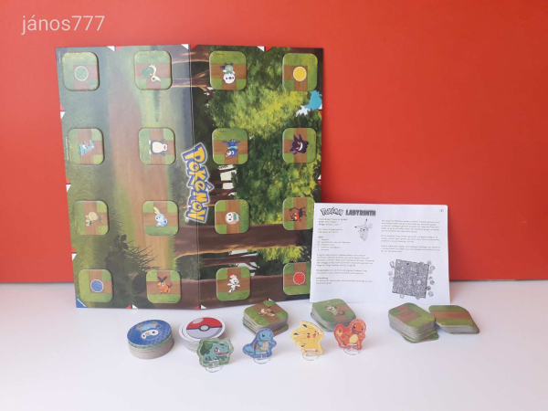 Eredeti Ravensburger Pokémon Labyrinth labirintus társasjáték !