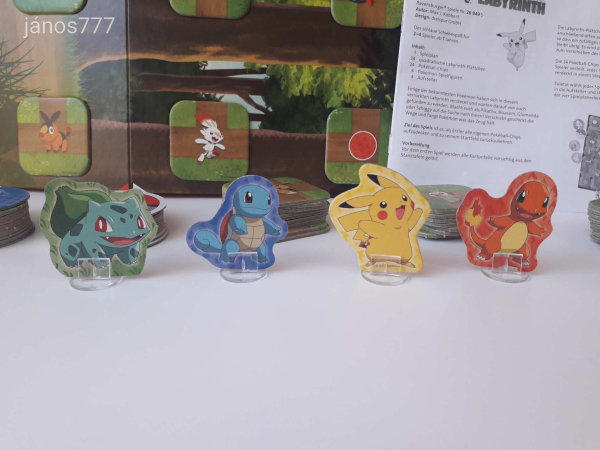 Eredeti Ravensburger Pokémon Labyrinth labirintus társasjáték !