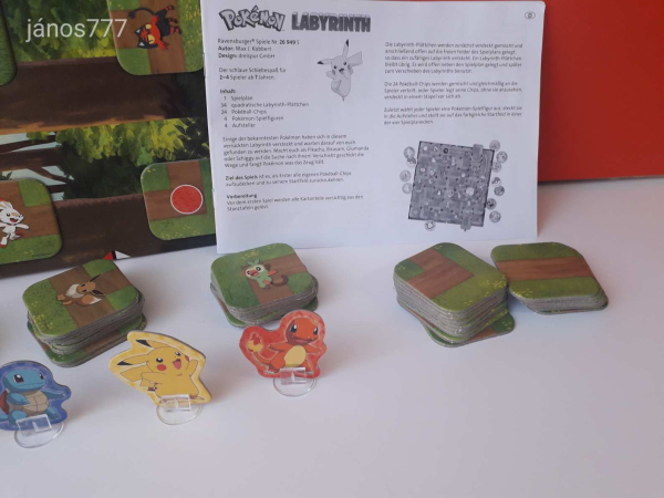 Eredeti Ravensburger Pokémon Labyrinth labirintus társasjáték !