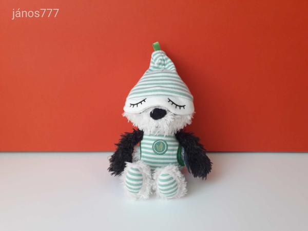 Eredeti NICI Édes Álom PANDA MACI plüss mackó kabala figura 25 cm NICI Schlafmützen plüss EXTRA !