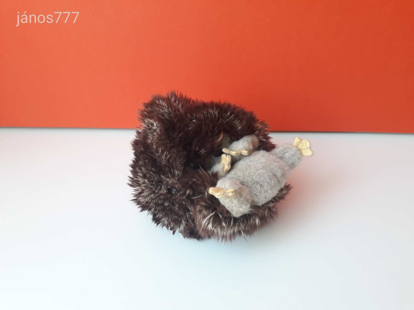 SÜN báb plüss sündisznó kabala figura ! 19 cm-es süni BÁB !