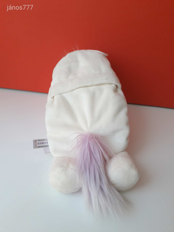 Eredeti NICI UNIKORNIS Theodor plüss egyszarvú ló kabala figura 35 cm-es TÁROLÓ !! EXTRA !!