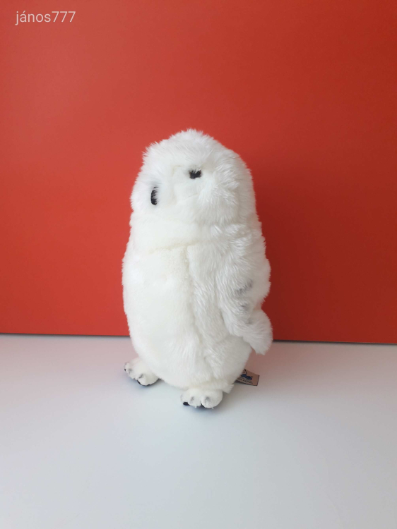 Eredeti Semo BAGOLY plüss madár HÓBAGOLY kabala figura 32 cm-es ! EXTRA ! ÉLETHŰ !!