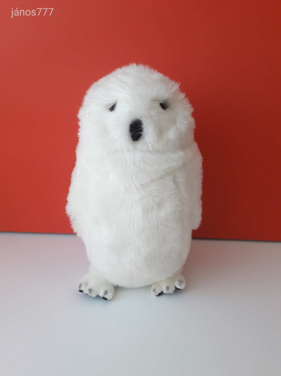 Eredeti Semo BAGOLY plüss madár HÓBAGOLY kabala figura 32 cm-es ! EXTRA ! ÉLETHŰ !!