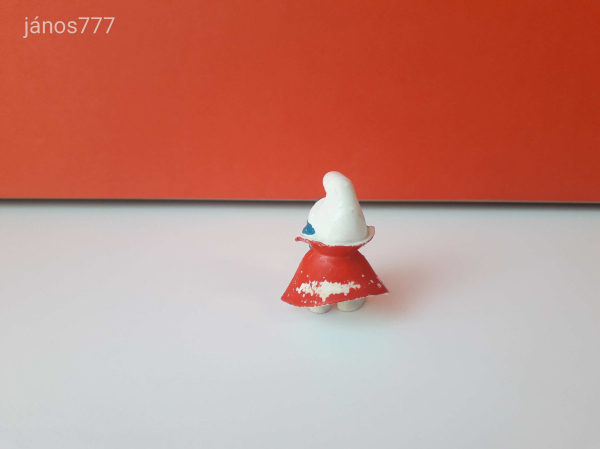 Eredeti Schleich Peyo Hupikék Törpikék Szuperhős Törp mesefigura! 5cm! Schleich 20008