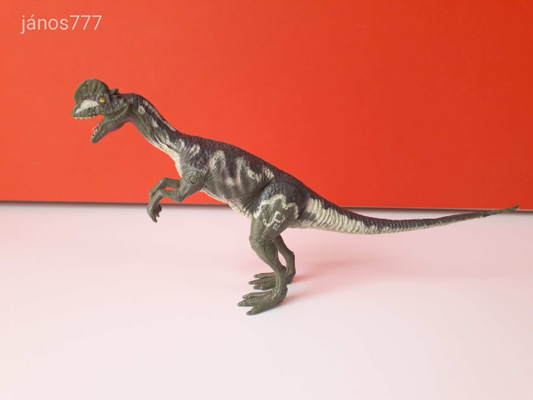 Eredeti Kenner 1993 Jurassic Park Dilophosaurus dinoszaurusz figura ! 21cm