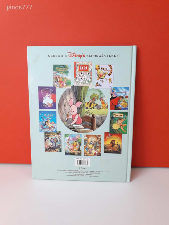 Malacka a hős Disney képregény mesekönyv !!