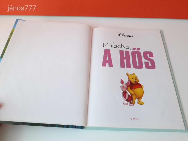 Malacka a hős Disney képregény mesekönyv !!