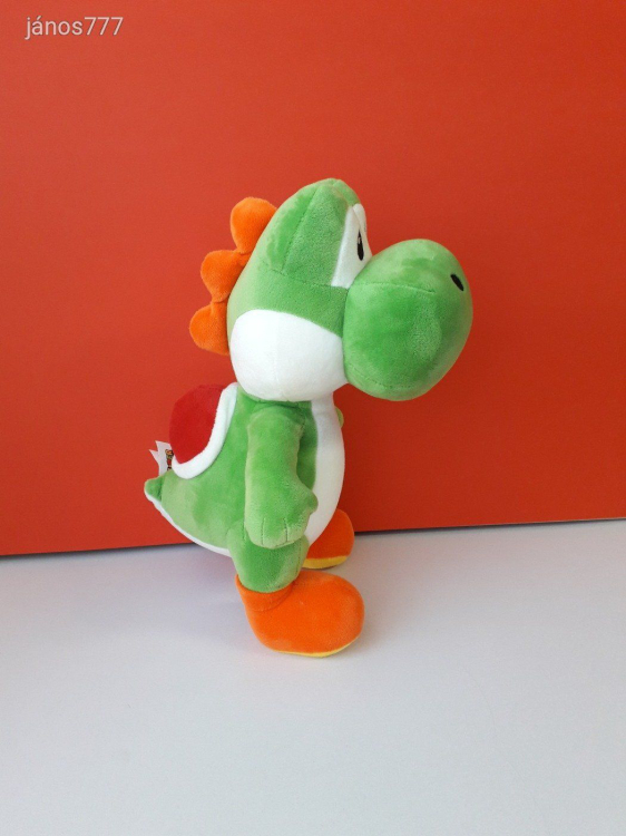 Eredeti Nintendo SUPER MARIO YOSHI plüssfigura 35 cm-es plüss kabala figura !!!
