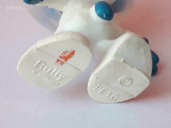Eredeti Bully Peyo Hupikék Törpikék űrhajós törpe !  20003