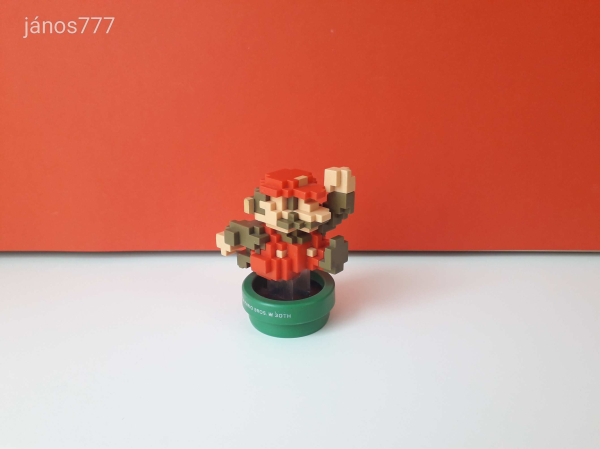 Eredeti Nintendo Amiibo Mario 30th Super Mario Bros figura !!