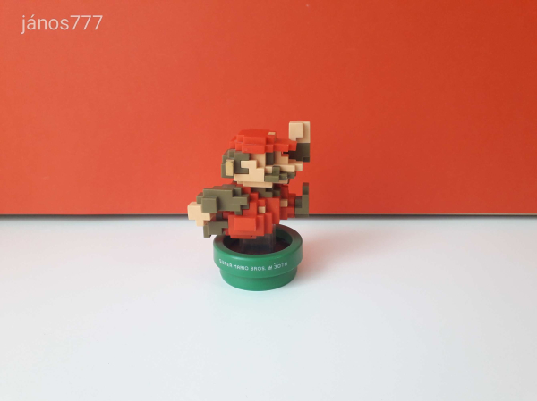 Eredeti Nintendo Amiibo Mario 30th Super Mario Bros figura !!