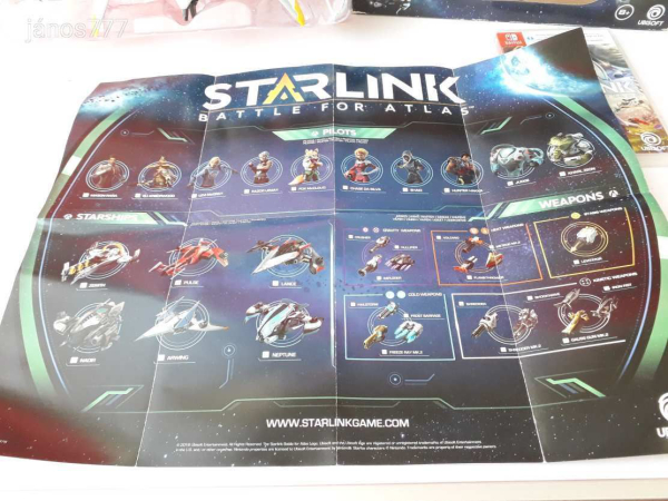 Eredeti Ubisoft Nintendo Switch Starlink Battle For Atlas Starter Pack konzol játék ! Dobozos !