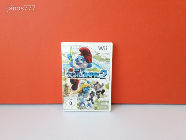 Eredeti Nintendo Wii The Smurfs Hupikék Törpikék konzol játék !!