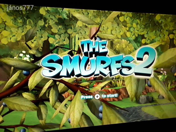 Eredeti Nintendo Wii The Smurfs Hupikék Törpikék konzol játék !!