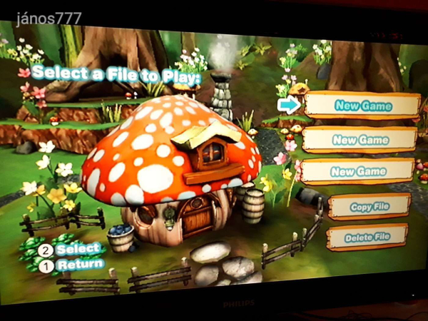 Eredeti Nintendo Wii The Smurfs Hupikék Törpikék konzol játék !!