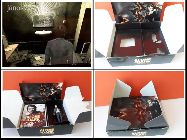 Eredeti Nintendo Wii Alone in the Dark Limited Edition konzol játék !!