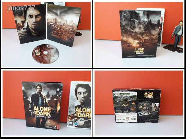 Eredeti Nintendo Wii Alone in the Dark Limited Edition konzol játék !!