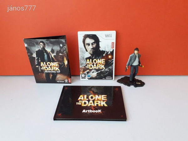 Eredeti Nintendo Wii Alone in the Dark Limited Edition konzol játék !!