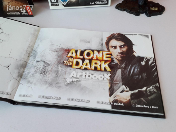 Eredeti Nintendo Wii Alone in the Dark Limited Edition konzol játék !!