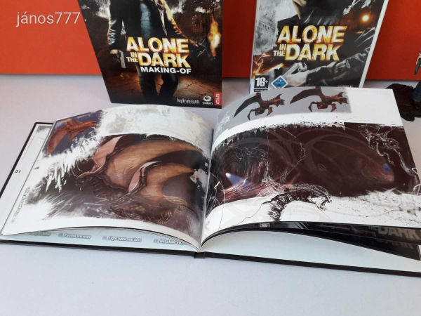 Eredeti Nintendo Wii Alone in the Dark Limited Edition konzol játék !!