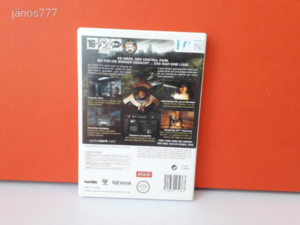 Eredeti Nintendo Wii Alone in the Dark Limited Edition konzol játék !!
