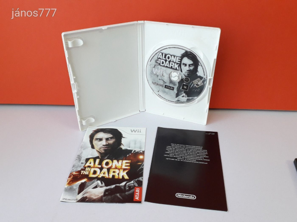 Eredeti Nintendo Wii Alone in the Dark Limited Edition konzol játék !!
