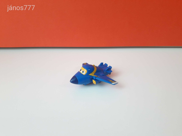 Eredeti Super Wings A Szárnyalók transformers átalakítható repülő Jerome !! 6,5x7x3cm