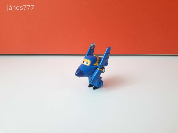 Eredeti Super Wings A Szárnyalók transformers átalakítható repülő Jerome !! 6,5x7x3cm