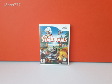 Eredeti Nintendo Wii SIM Animals konzol játék !!