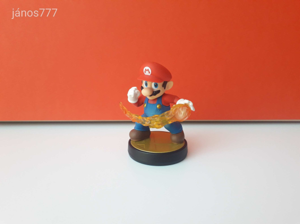 Eredeti Nintendo Amiibo Super Smash Bros Fireball Mario figura !! 7cm