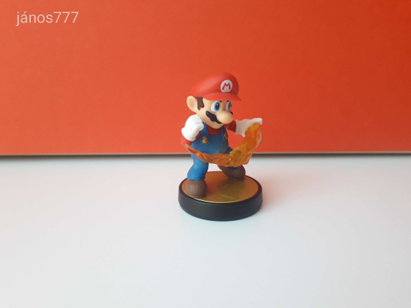 Eredeti Nintendo Amiibo Super Smash Bros Fireball Mario figura !! 7cm