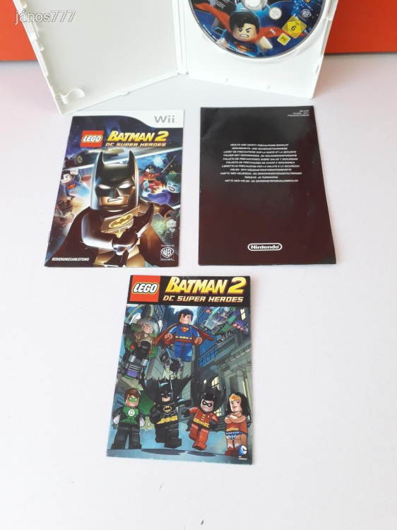 Eredeti Nintendo Wii LEGO BATMAN 2 konzol játék !!
