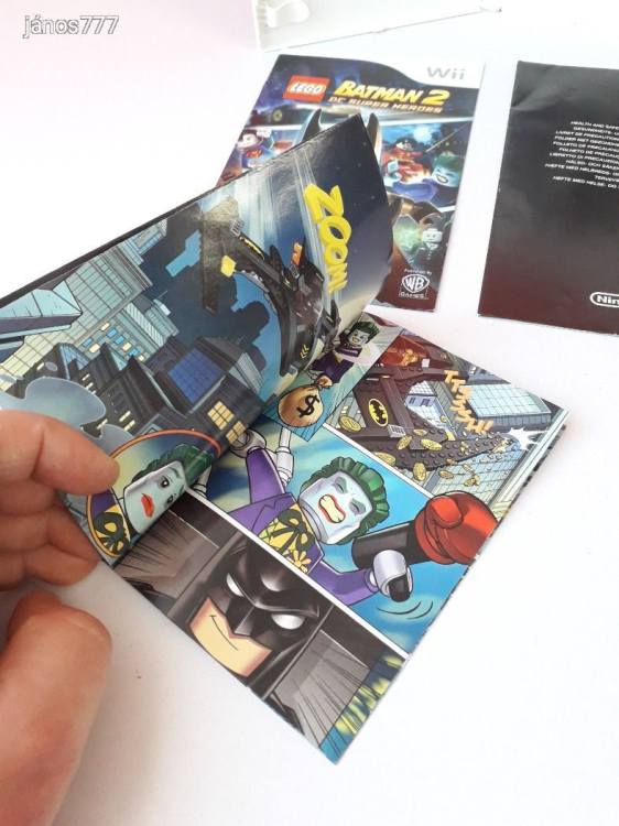 Eredeti Nintendo Wii LEGO BATMAN 2 konzol játék !!