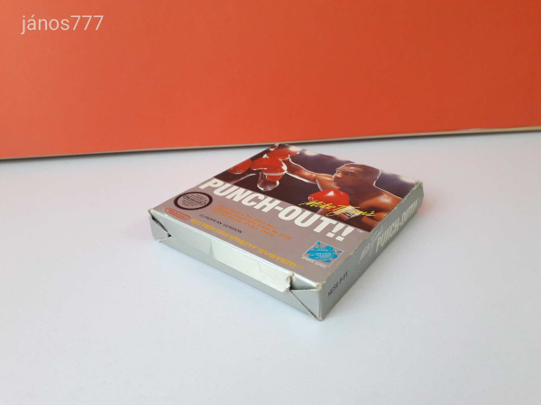 Eredeti Nintendo NES Mike Tyson's Punch-Out!! konzol játék !!