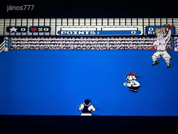 Eredeti Nintendo NES Mike Tyson's Punch-Out!! konzol játék !!