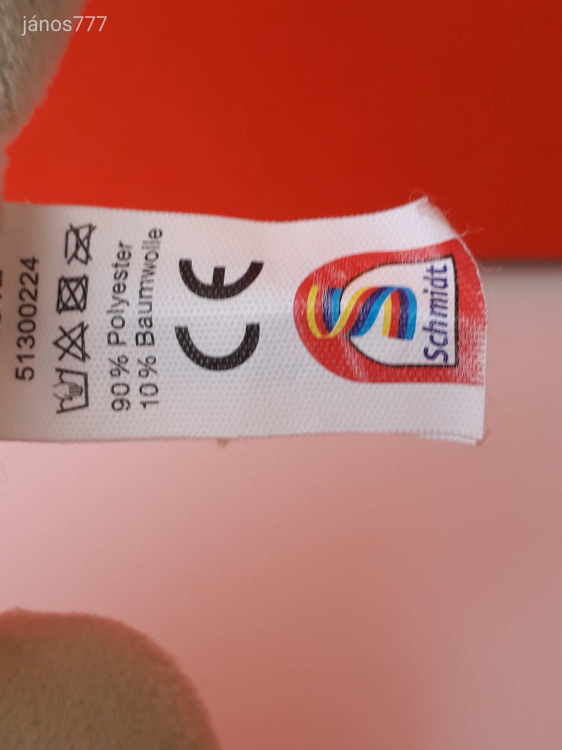 Eredeti Schmidt Sorgenfresser Gondevő plüss GONDEVŐK 24 cm-es kabala figura !!  EXTRA !!