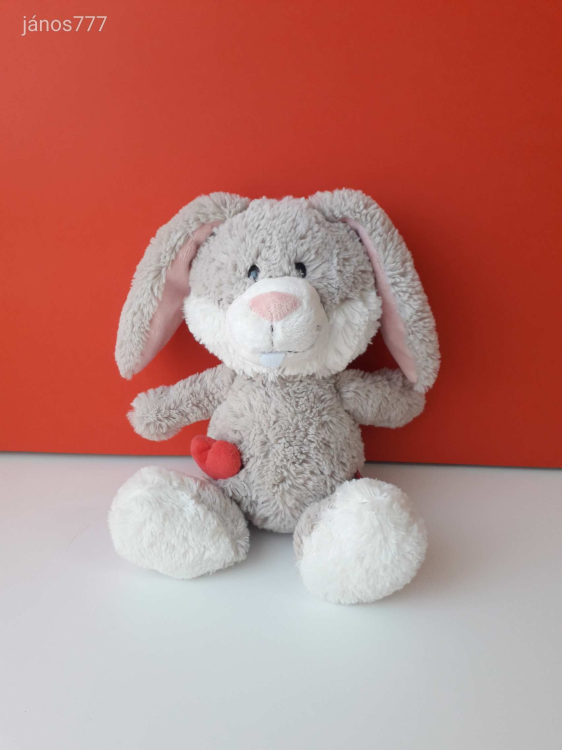 Eredeti NICI NYÚL plüss kabala figura NICI nyuszi szivecskével 35 cm-es plüssfigura ! EXTRA !!